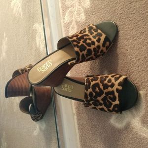 Franco Sarto Women's McKenna Wedge Slide Sandal